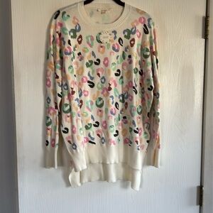 Oddy S/M leopard sweater